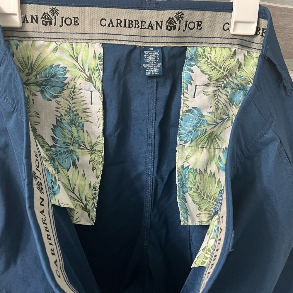 Caribbean Joe Navy Blue Golf Shorts - Picture 4 of 8